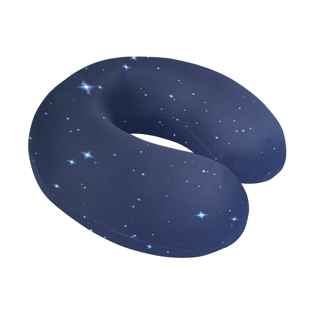 Night sky Pattern Print Design A01 U-Shaped Travel Neck Pillow