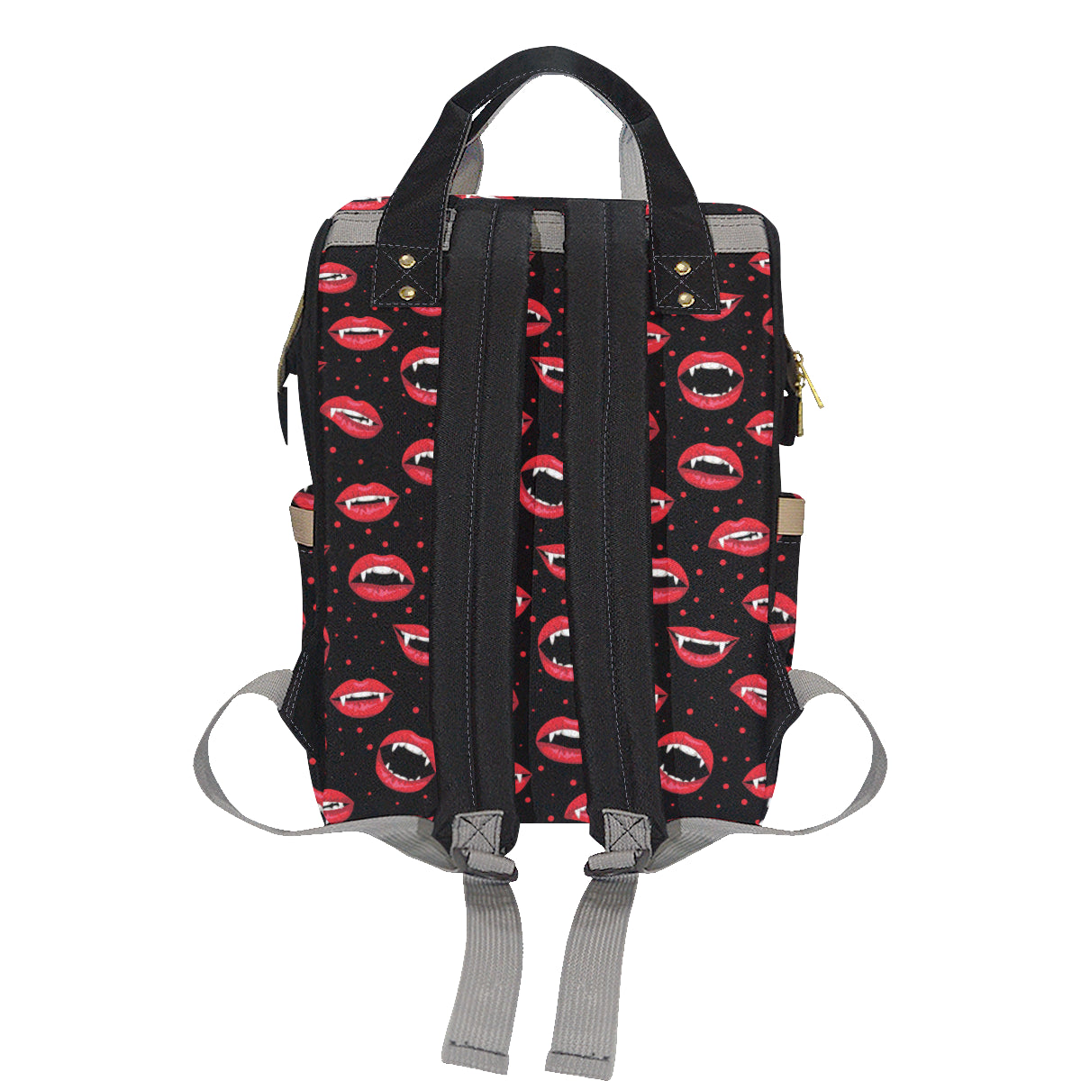 Halloween Pattern Print Design 01 Diaper Bag Backpack