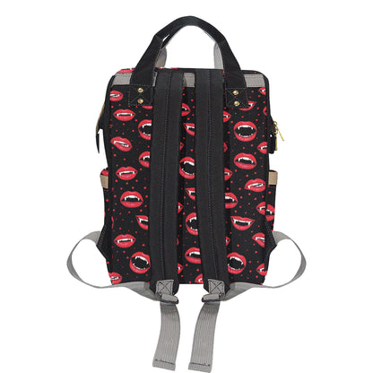 Halloween Pattern Print Design 01 Diaper Bag Backpack