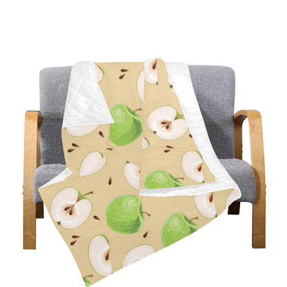 Apple Pattern Print Design AP07 Premium Quilt