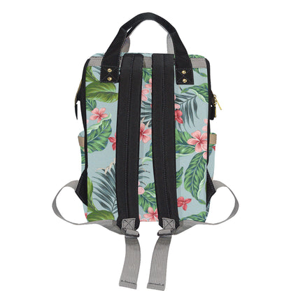 Plumeria Pattern Print Design PM027 Diaper Bag Backpack