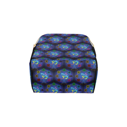 Chakra Zen Yoga OM Diaper Bag Backpack