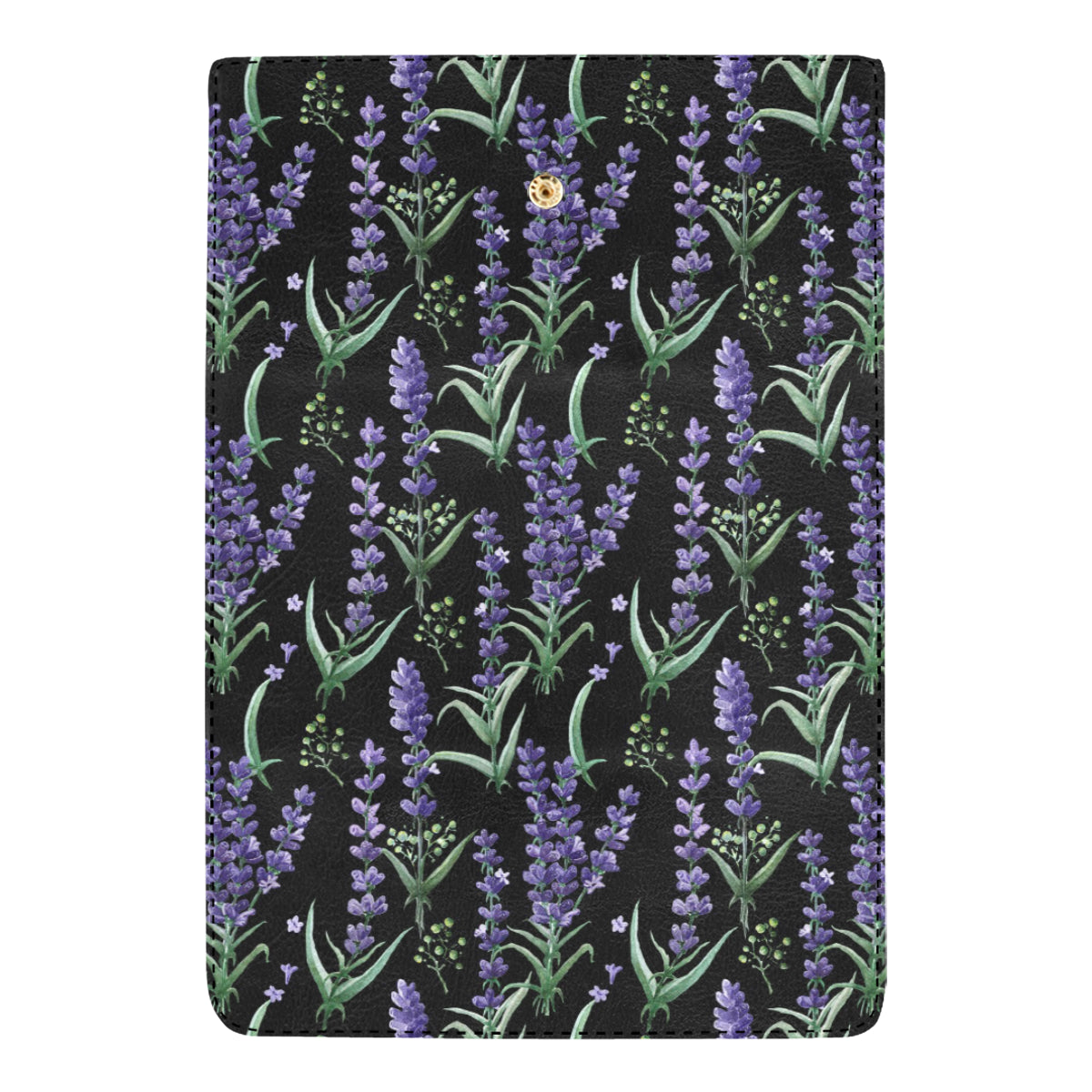 Lavender Pattern Print Design LV01 Women's Trifold Wallet