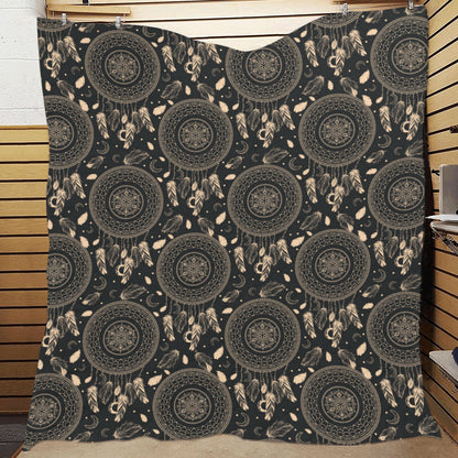 Dream Catcher Mandala Boho Moon Premium Quilt