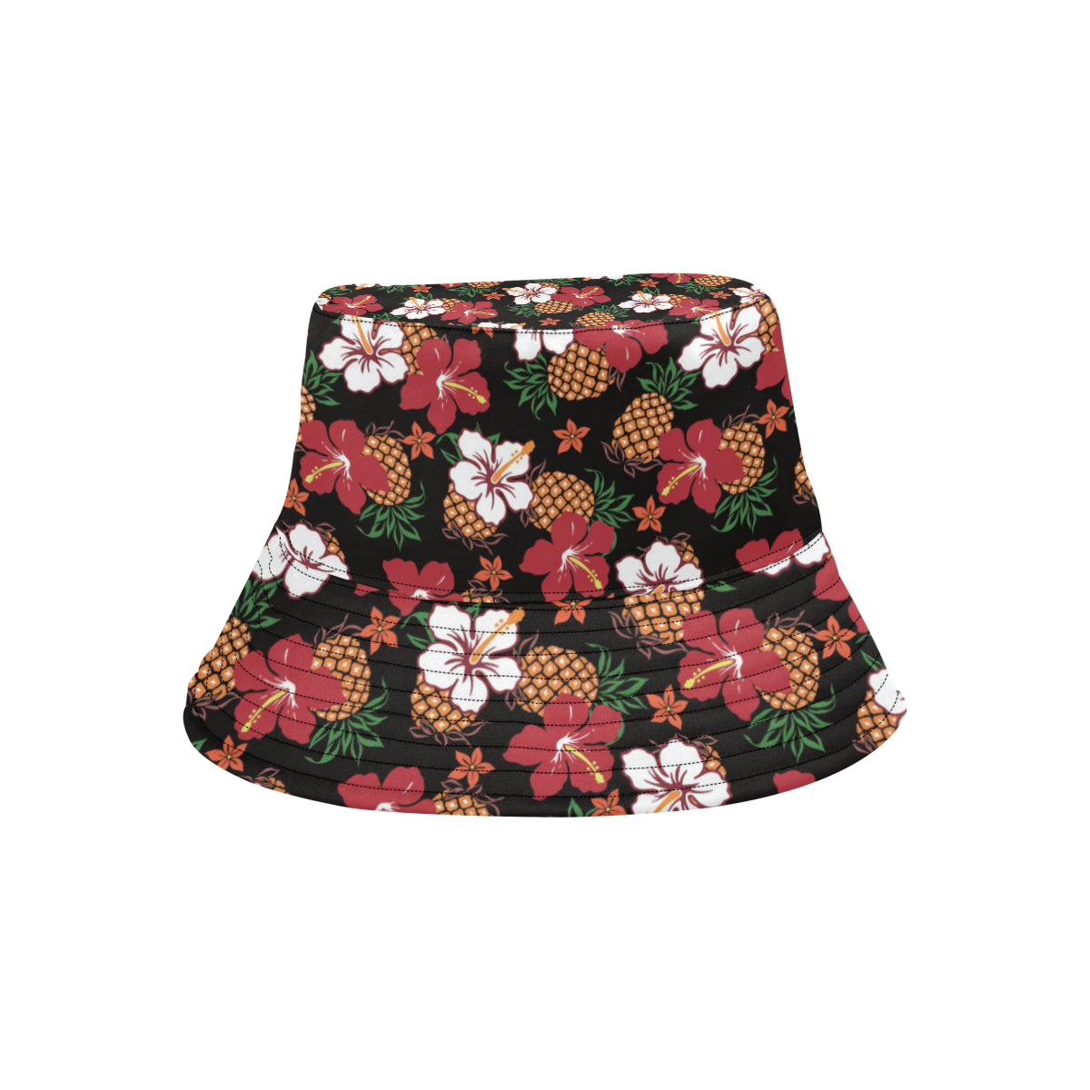 Hawaiian Themed Pattern Print Design H013 Unisex Bucket Hat