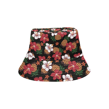 Hawaiian Themed Pattern Print Design H013 Unisex Bucket Hat