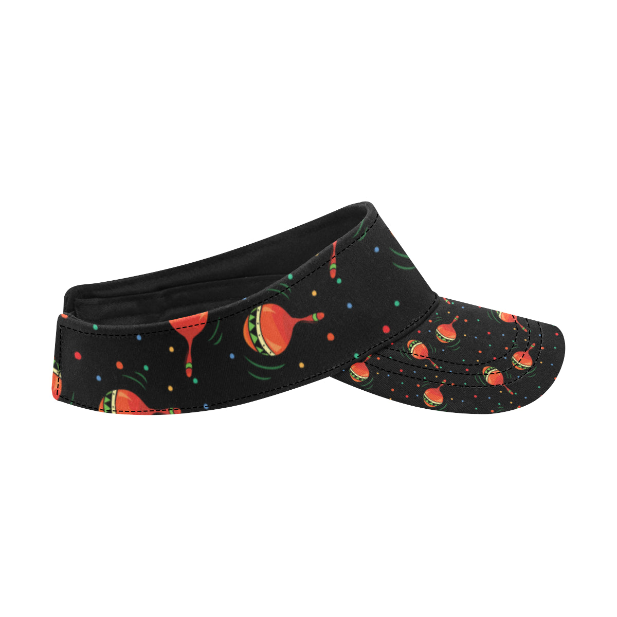 Maracas Pattern Print Design 03 Unisex Sun Visor