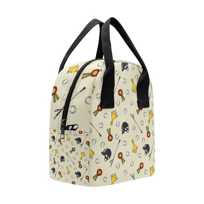 Equestrian Horseshoe Equipment Insulated Lunch Bag