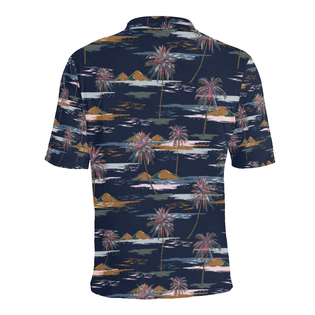 Pacific island Pattern Print Design A06 Men Polo Shirt
