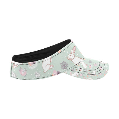 Rabbit Pattern Print Design RB011 Unisex Sun Visor