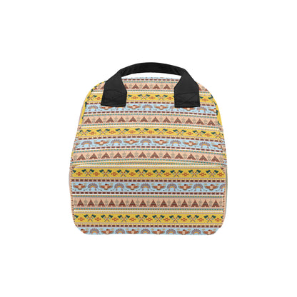 Native American Pattern Design Print Insulated Lunch Bag