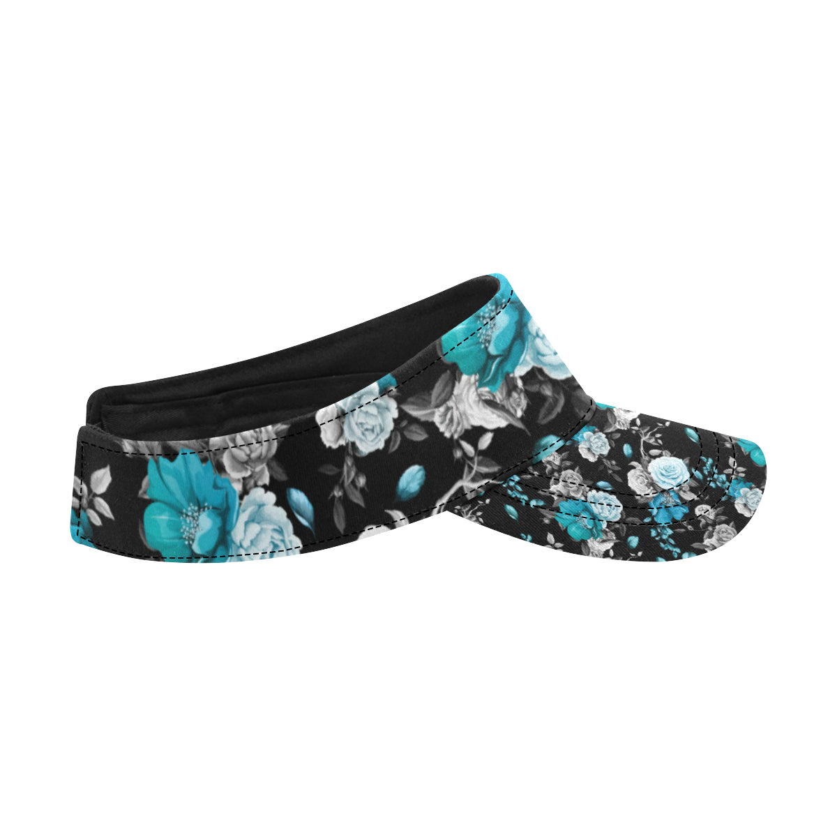 Rose Pattern Print Design A02 Unisex Sun Visor
