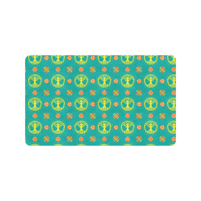 Celtic Tree of Life Print Pattern Rubber Doormat