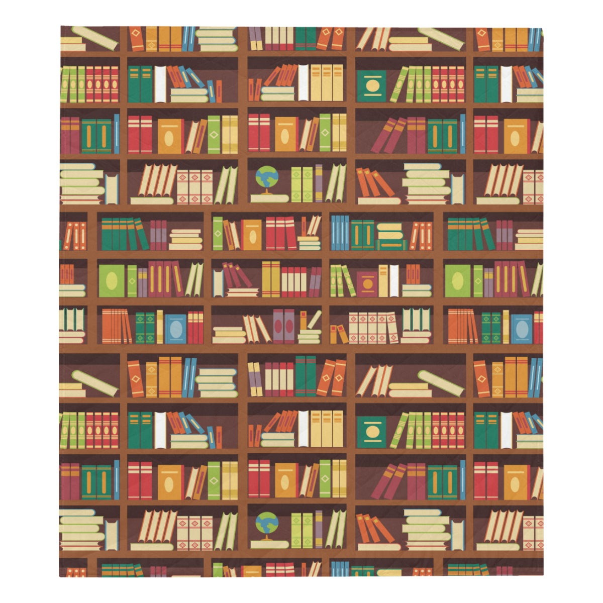 Book Pattern Print Design 06 Premium Quilt