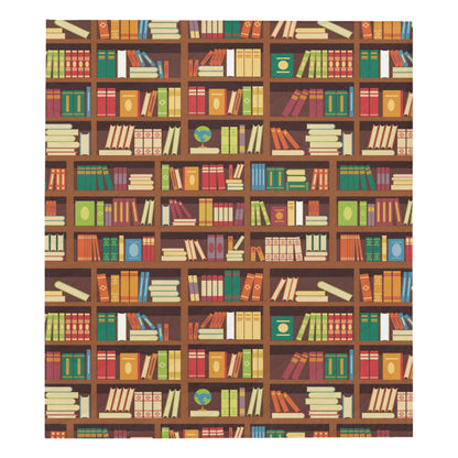 Book Pattern Print Design 06 Premium Quilt