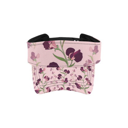 Peony Pattern Print Design PE09 Unisex Sun Visor