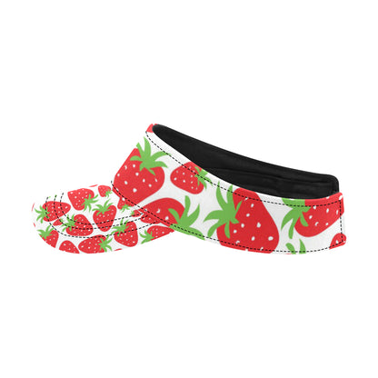 Strawberry Pattern Print Design SB01 Unisex Sun Visor