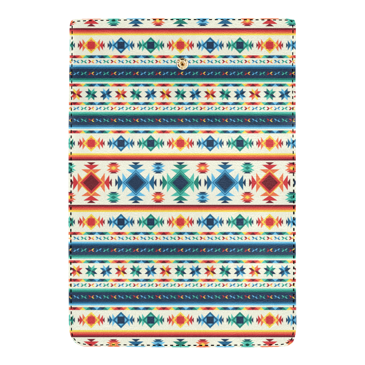Aztec Pattern Print Design 02 Women's Trifold Wallet