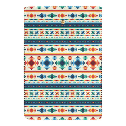 Aztec Pattern Print Design 02 Women's Trifold Wallet