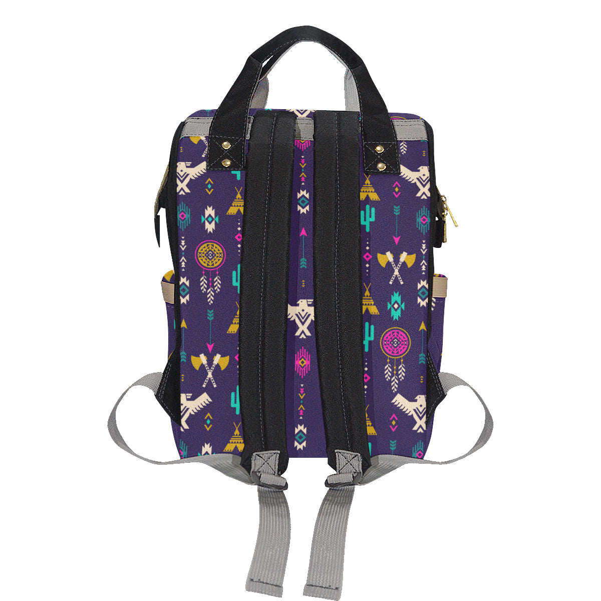 Native American Eagle Indian Pattern Diaper Bag Backpack