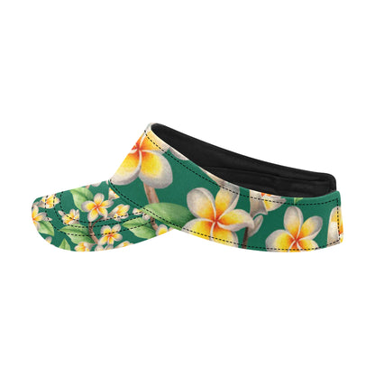 Plumeria Pattern Print Design PM07 Unisex Sun Visor