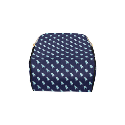 Pegasus Pattern Print Design 03 Diaper Bag Backpack