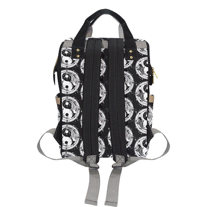 Yin Yang Koi Fish Diaper Bag Backpack