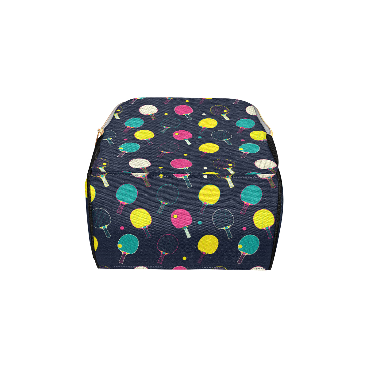 Ping Pong Pattern Print Design A04 Diaper Bag Backpack