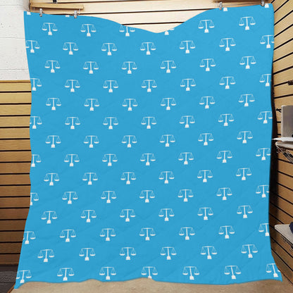Libra Pattern Print Design 02 Premium Quilt