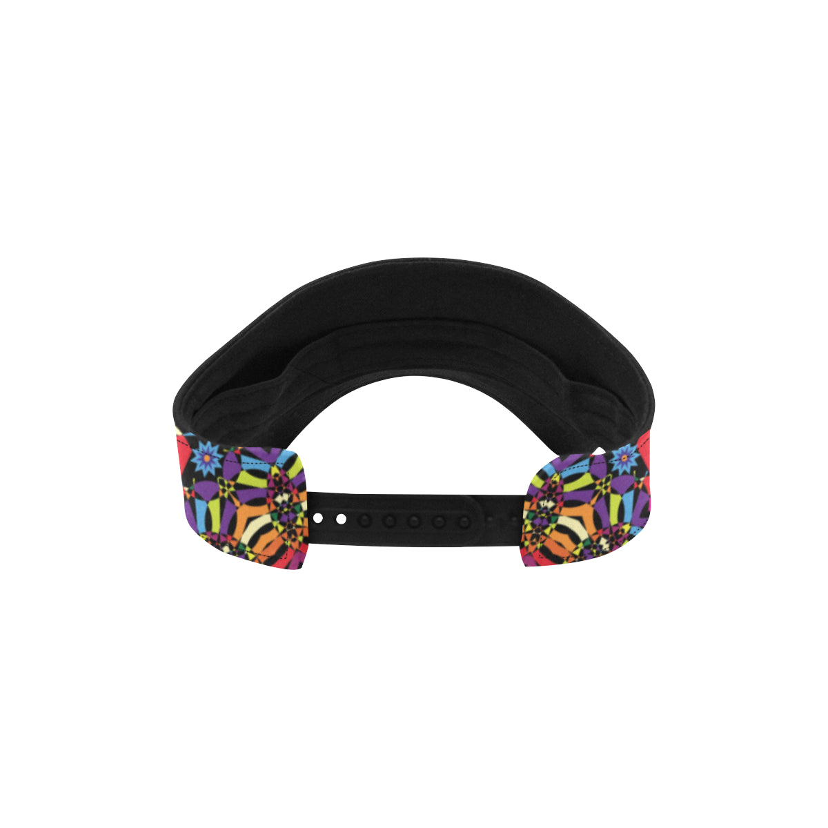 Kaleidoscope Pattern Print Design 01 Unisex Sun Visor