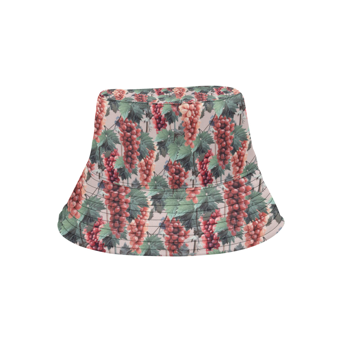 Grape Pattern Print Design GP01 Unisex Bucket Hat