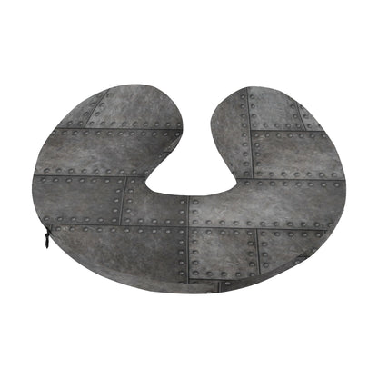 Armor Pattern Print Design 02 U-Shaped Travel Neck Pillow