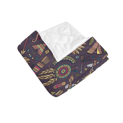 Tribal native american Aztec Premium Quilt