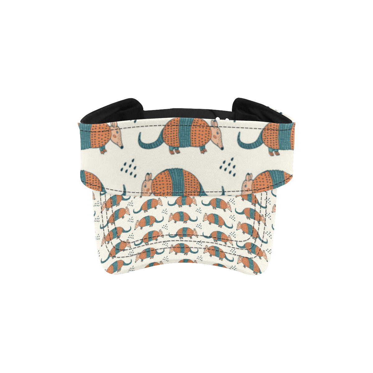 Armadillo Pattern Print Design 01 Unisex Sun Visor