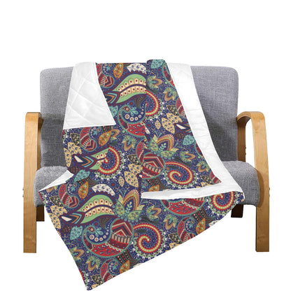 Paisley Boho Pattern Print Design A03 Premium Quilt