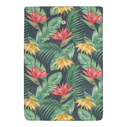 Bird Of Paradise Pattern Print Design BOP09 Women's Trifold Wallet