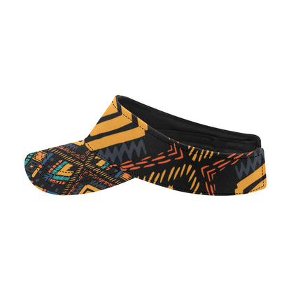 Kente Pattern Print Design 05 Unisex Sun Visor