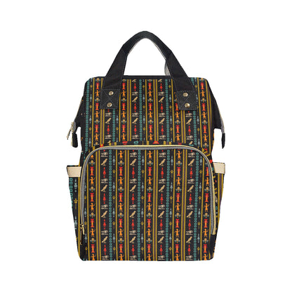 Eye of Horus Egypt Style Pattern Diaper Bag Backpack