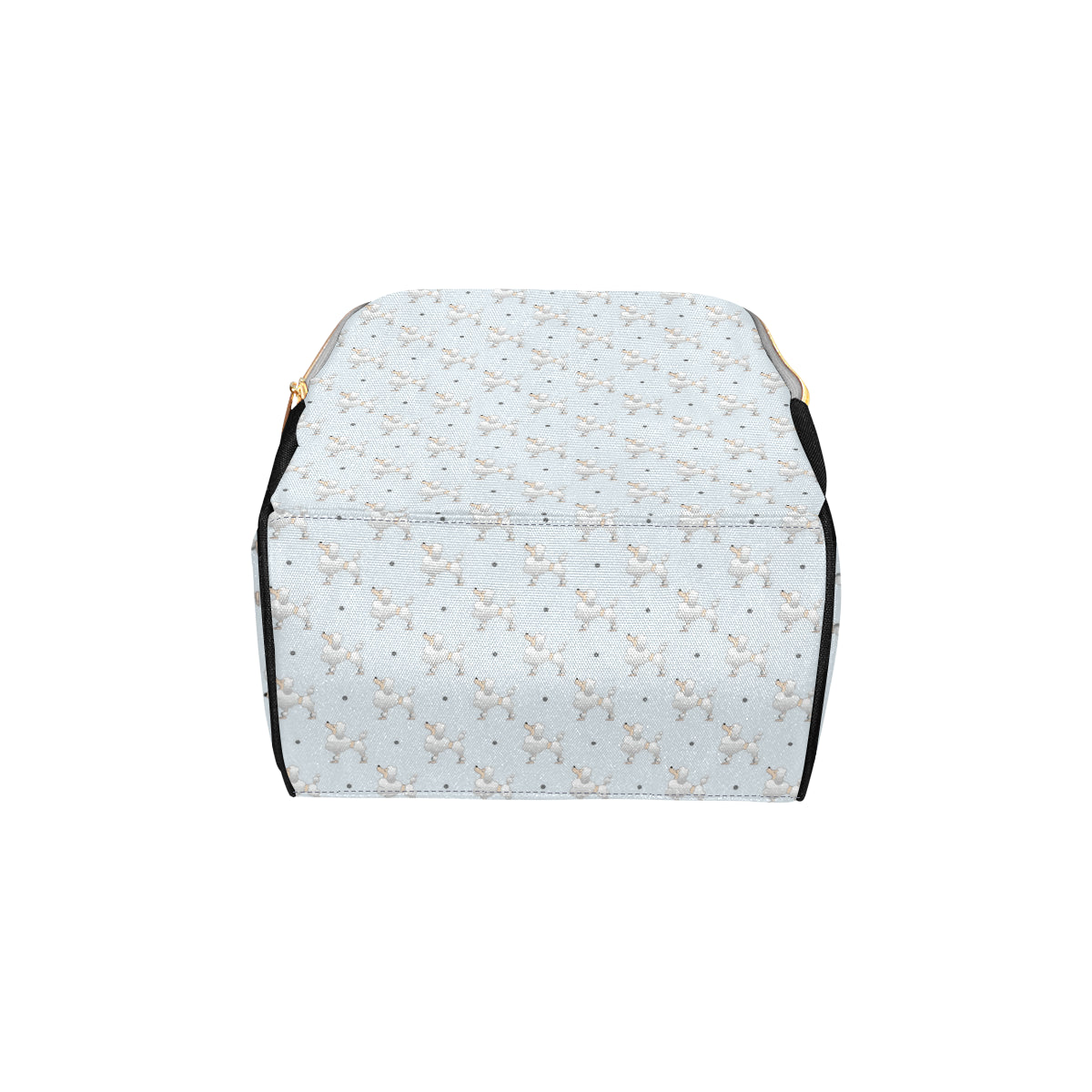 Poodle Pattern Print Design A05 Diaper Bag Backpack