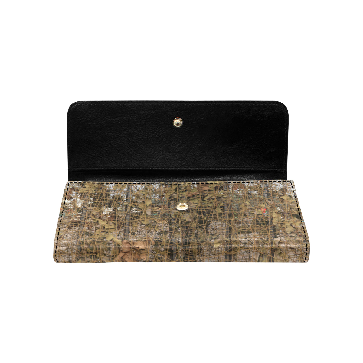 Camouflage Realtree Pattern Print Design 01 Women's Trifold Wallet