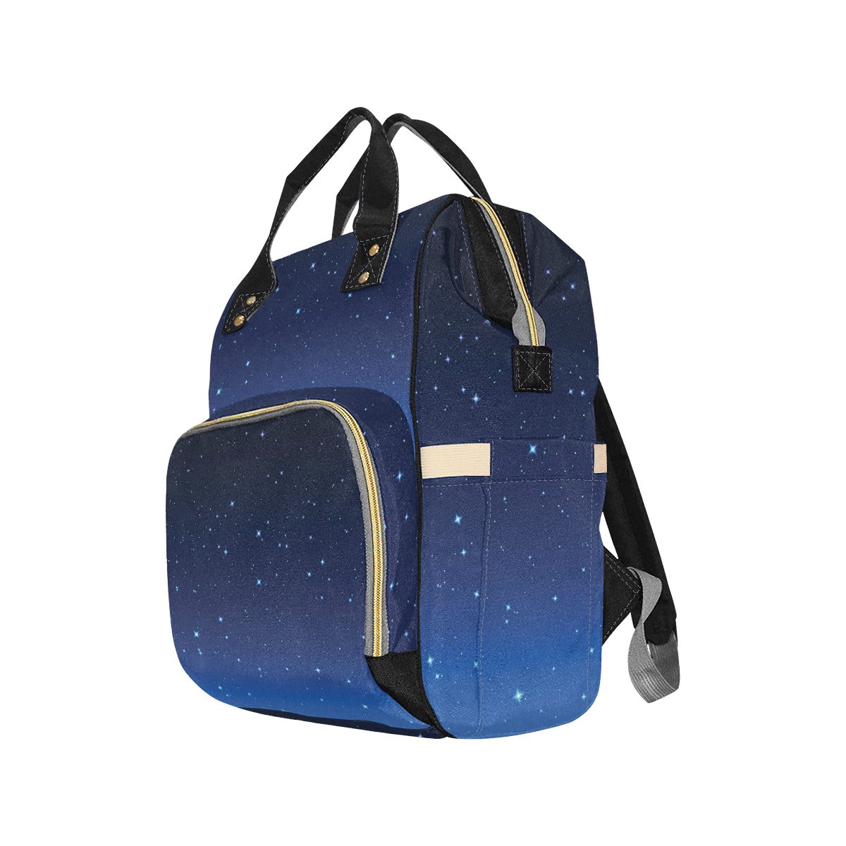 Night sky Pattern Print Design A01 Diaper Bag Backpack