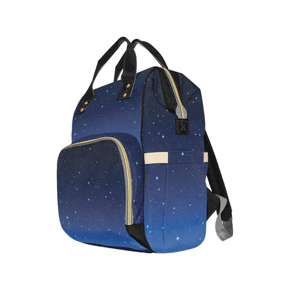 Night sky Pattern Print Design A01 Diaper Bag Backpack