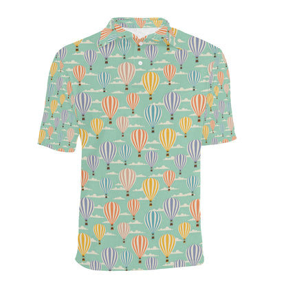Ballon Pattern Print Design 01 Men Polo Shirt