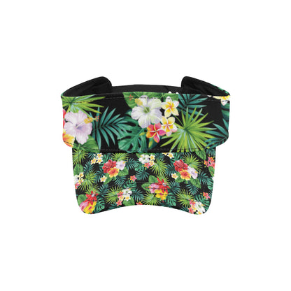 Hibiscus Hawaiian flower tropical Unisex Sun Visor