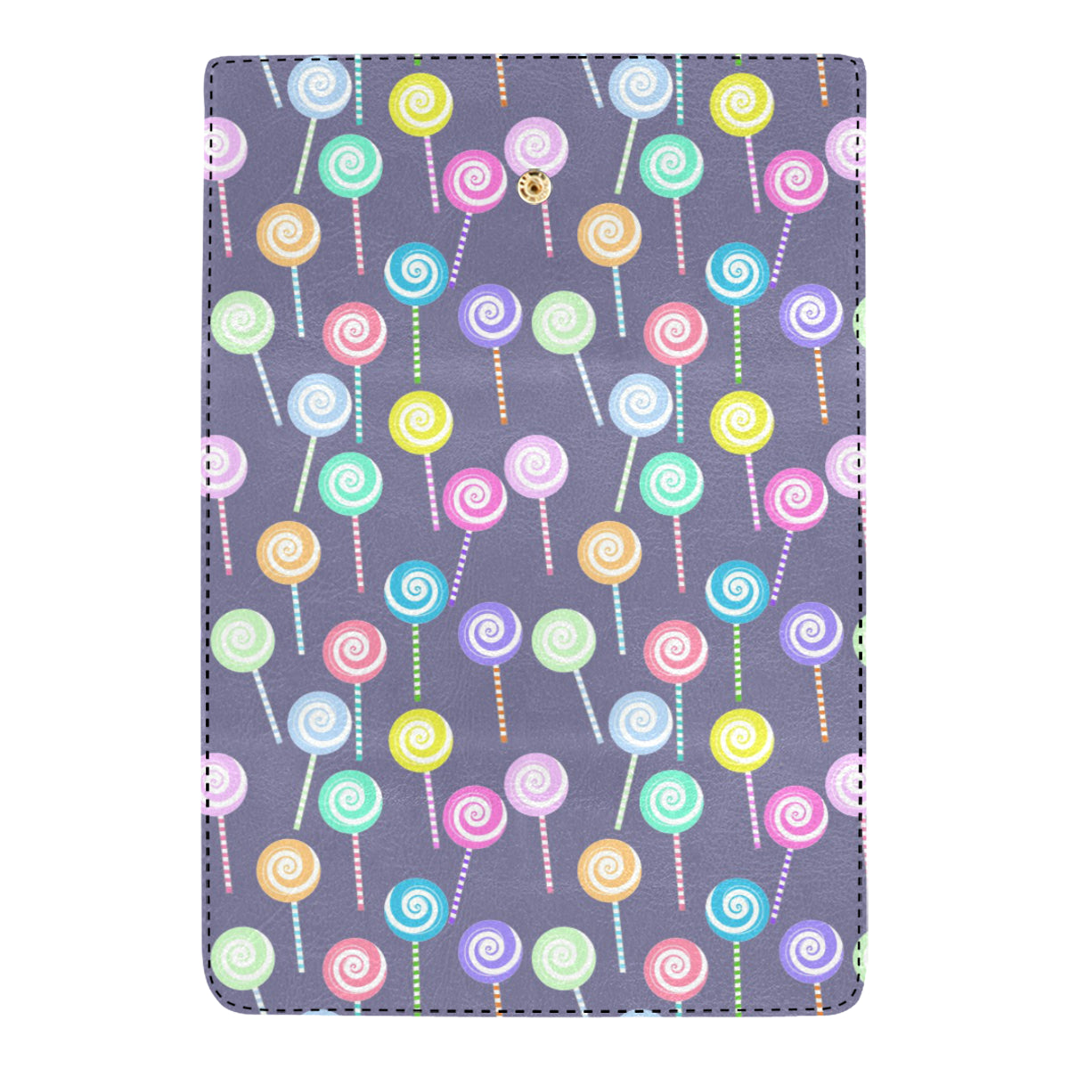 Lollipop Pattern Print Design LL03 Women's Trifold Wallet
