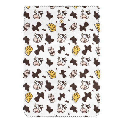 Cow Pattern Print Design 06 Women's Trifold Wallet