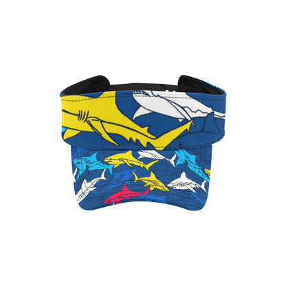 Shark Color Pattern Unisex Sun Visor