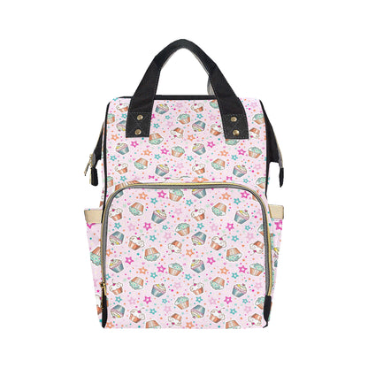 Cupcake Pattern Print Design CP03 Diaper Bag Backpack