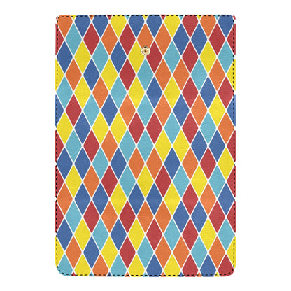 Harlequin Pattern Print Design 01 Women's Trifold Wallet
