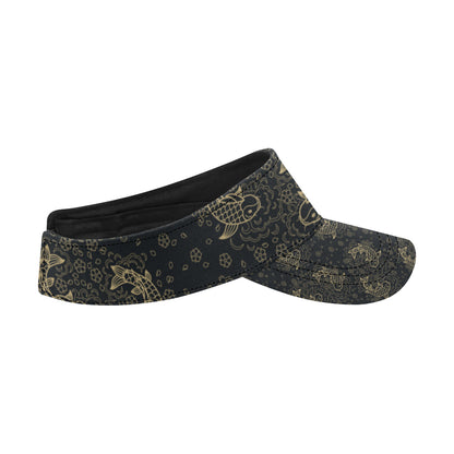 KOI Fish Pattern Print Design 02 Unisex Sun Visor